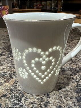 Ganz off White coffee mug